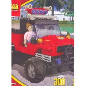  Best Lock Monster Pick up Truck 300 Pieces 2 Figures: Toys 