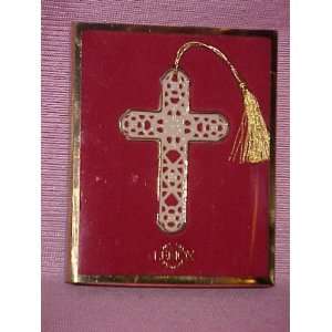  Lenox Pierced Cross Ornament New in Box