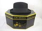 Vintage 1950’s DOBBS FIFTEEN Fifth Avenue Fedora Hat 7 1/8 With Box 