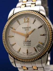 Mans Tissot Ballade Automatic SS/Gold 25 Jewel Watch (54511)  