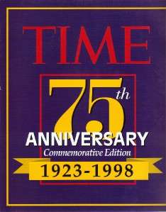 Time 75th Anniversary Commemorative Edition 1923 1998  