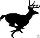   BUCK ~DEER HUNTING Window WALL Sticker * Vinyl Car Decal ~ ANY COLOR