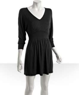style #309068003 black jersey Carrie dolman sleeve dress