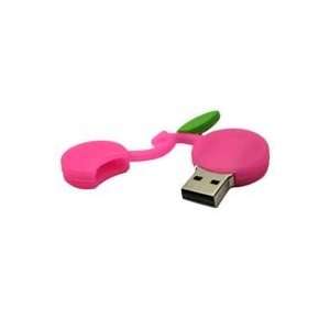  8GB Fruit Cartoon USB Flash Drive Pink Electronics