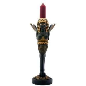  Ancient Egyptian   Collectible Sphinx Candleholder 