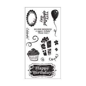  Fiskars Simple Stick Cling Rubber Stamps 4X8 Sheet Its 