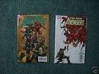 New Avengers comic lot 27,34 Marvel yu,Bendis book Hawkeye New Costume 