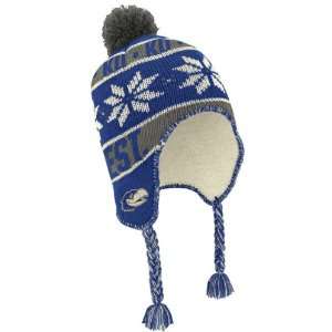Kansas Jayhawks adidas Originals Pom Top Tassel Knit Hat:  