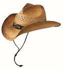   ® JD03 59 Soft Raffia Straw, Natural Toast Color Cowboy Hat, Vented