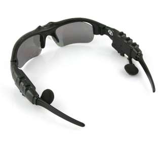 Bluetooth + FM radio Headset Sunglasses Mp3 Player 2GB  