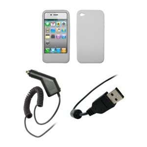   Charger + USB Data Sync Charge Cable for Apple iPhone 4: Electronics