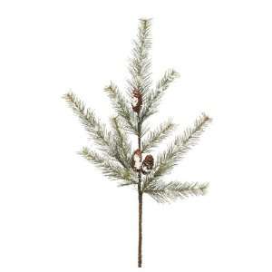  Pack of 6 Tannenbaum Pine with Snow Artificial Christmas 
