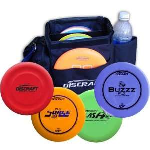  Discraft Deluxe Disc Golf Set with Tournament Bag Sports 
