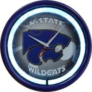  Kansas State Wildcats Plasma Clock: Sports & Outdoors