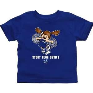   Blue Devils Infant Cheer Squad T Shirt   Royal Blue