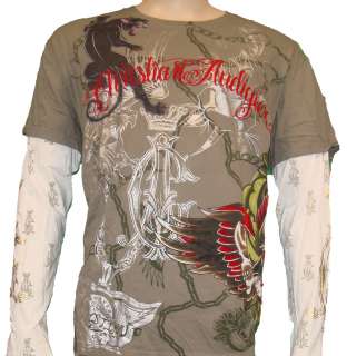 Christian Audigier panther Shirt XXL flocked 2XL NEW  
