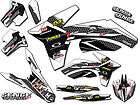   2011 Factory Team Graphic Kit Black Background KTM 65SX 2002 2008 MX