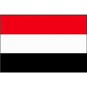  3 x 5 Feet Yemen Poly   indoor International Flag Made in 