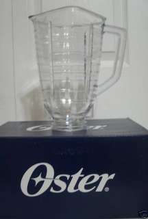 NEW!! Oster Osterizer Plastic Blender Container Jar Square Top  