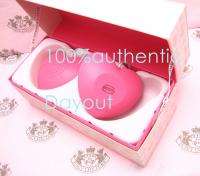 JUICY COUTURE HEART SHAPED MP3 IPOD IPHONE SPEAKERS PORTABLE SET NEW 