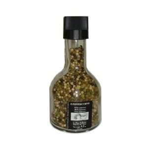 Peppercorns in Mill/Grinder   white, black, green   4.9 oz/140 gr by 