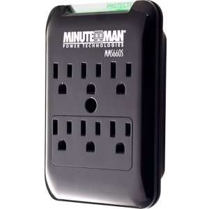  New   Minuteman SlimLine MMS660S 6 Outlets Surge 