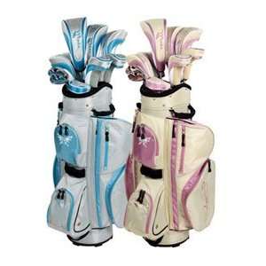 Tour Edge Moda Silk Ladies 20 Piece Golf Box Sets   Sky Blue or Pink 