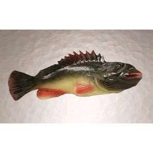  Fish (Grouper) 8.5in Plastic Laua Party Prop