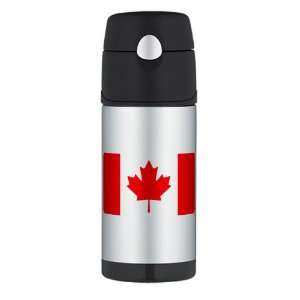  Thermos Travel Water Bottle Canadian Canada Flag HD 
