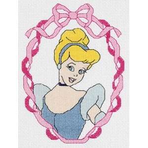   Janlynn Counted Cross Stitch Kit CINDERELLA PORTRAIT: Office Products