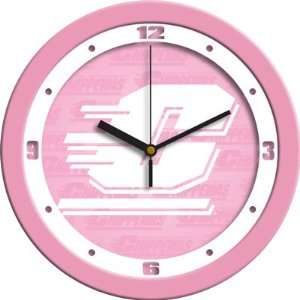  Central Michigan Chippewas Pink 12 Wall Clock Sports 