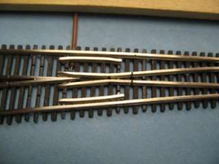   scale #8 LH Fast Tracks turnout Micro Engineering code 55 rail  