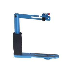   35mm Camera Bracket with an 8 Riser Post, Blue Color