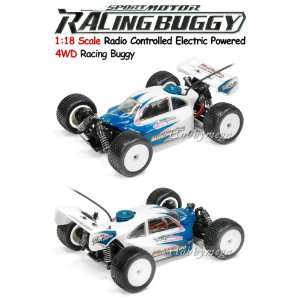   18 Scale Radio Control Electric Powered 4WD Racing Buggy: Toys & Games