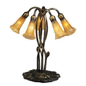  14931 Tiffany style lily table lamp