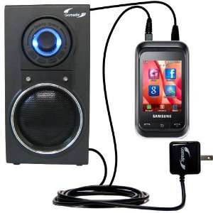   Speaker with Dual charger also charges the Samsung Libre: Car
