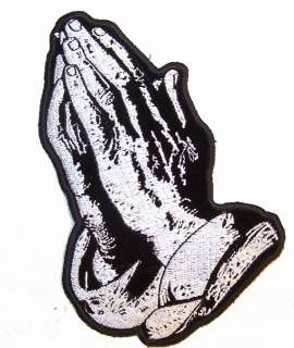   PRAYING HANDS PATCH 5730 religious patches christian prayers patches