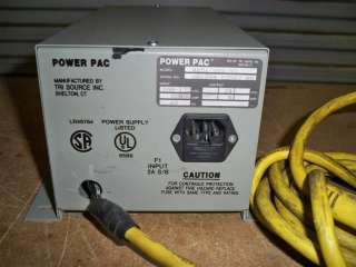 Tri Source Power Pac 4651 001 91 Power Supply 24V DC 4A  