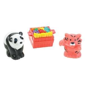  Fisher Price Little People Animal Figures (Panda, Tiger w 