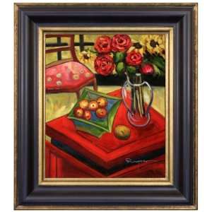   PA89216 83A Interior View III Framed Oil Painting: Home & Kitchen