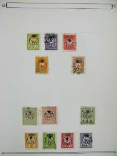 Turkey Stamps Old  Time Collection In Album  