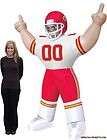 Kansas City Chiefs NFL Large 8 Ft Inflatable Football P