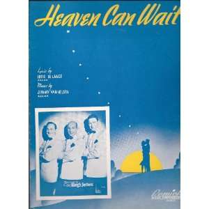  Heaven Can Wait [Sheet Music]: Eddie De Lange, Jimmy Van Heusen: Books