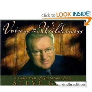 Voice in the Wilderness: A Collection of Quotations from Steve Gray 
