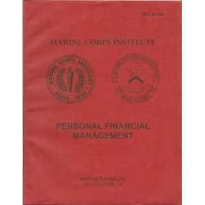  Marine Corps Institute Personal Financial Management MCI 