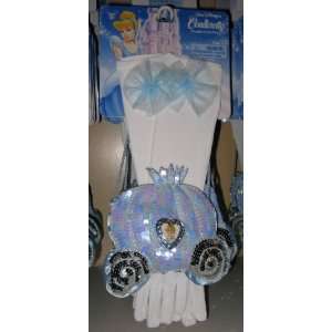  Disney Park Cinderella Costume Gloves Purse Set: Toys 