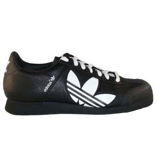  Adidas Mens Samoa Trefoil XL Skate Shoe Black, White 