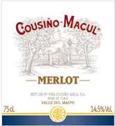 Cousino Macul Estate Merlot 2010 