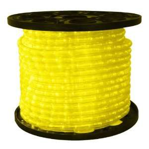 : Yellow   LED Rope Light  1/2 in.   2 Wire   12 Volt   150 ft. Spool 