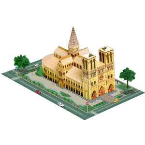 3d Notre Dame Model Puzzle for Education or Display Purposes  